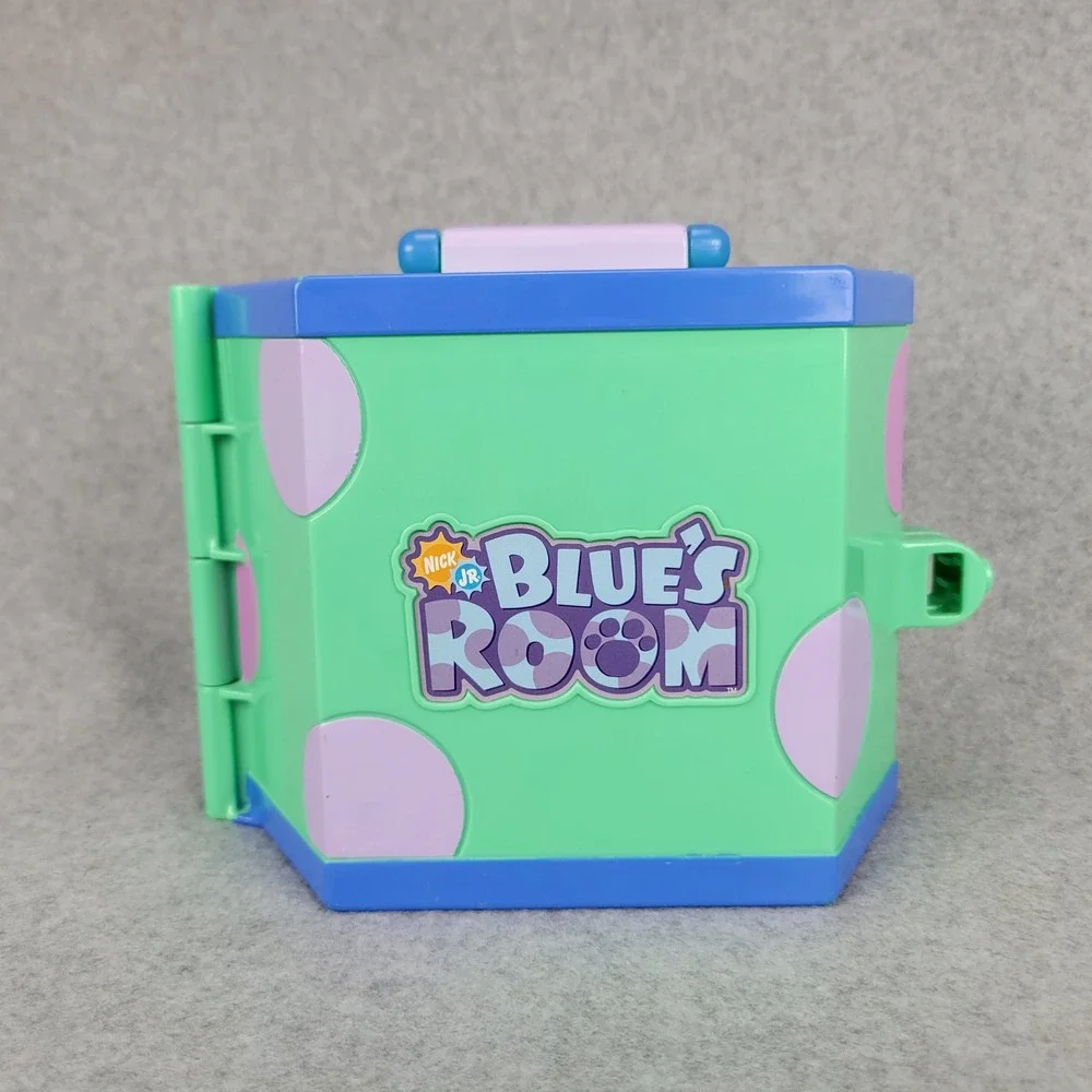 Mattel Blues Room Playset Kids Portable Carry Case Figures 2003